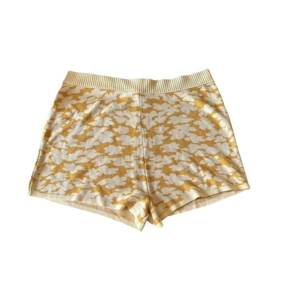 Anthropologie Yellow and Cream Knit Sweater - Picture 3 of 3